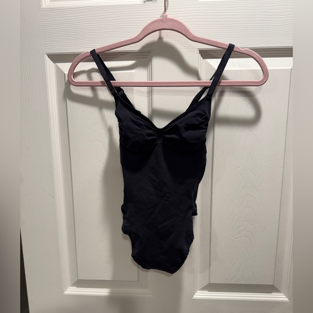 SKIMS Seamless Sculpt Thong Bodysuit Black Size Large NWOT - Picture 4 of 10